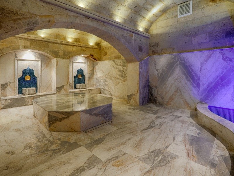 1 saat HAMAM (TURKISH BATH) SPA - IN CAVE HOTEL